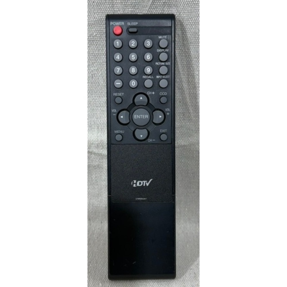 HDTV Remote Control 076R0MJ041 Black TV Replacement Remote